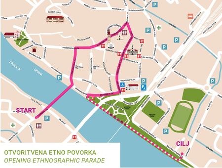 Trasa etno povorke 2026